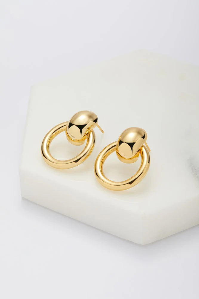 Zafino Billie Earrings- Gold
