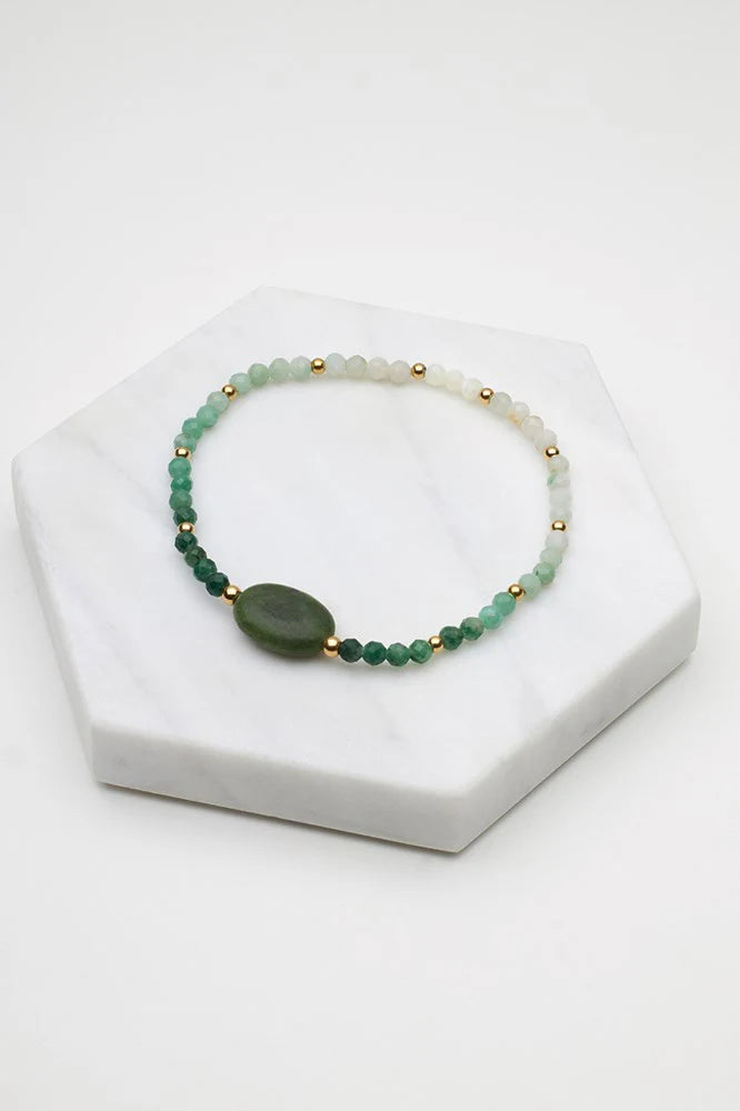 Zafino Pia Bracelet- Olive