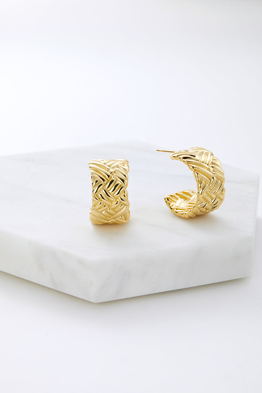 Zafino Masie Hoop - Gold