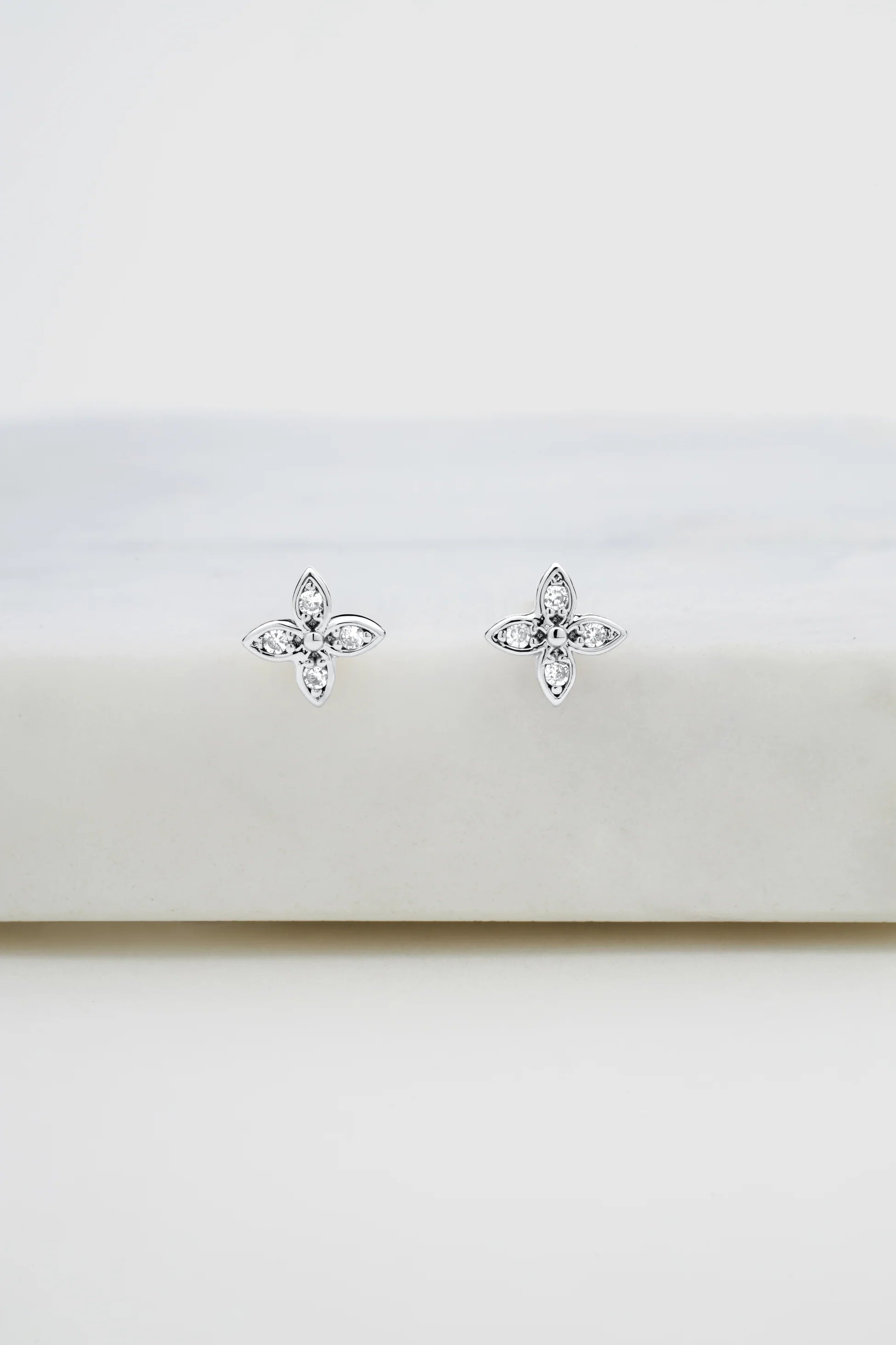 Zafino Sammy Stud- Silver