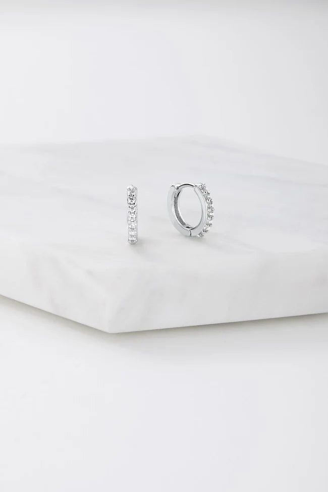 Zafino Ally Huggie - Silver