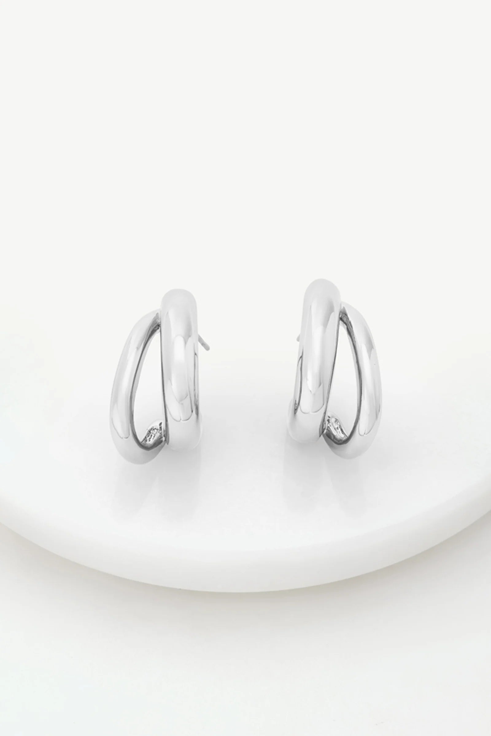 Zafino Aria Hoop - Silver