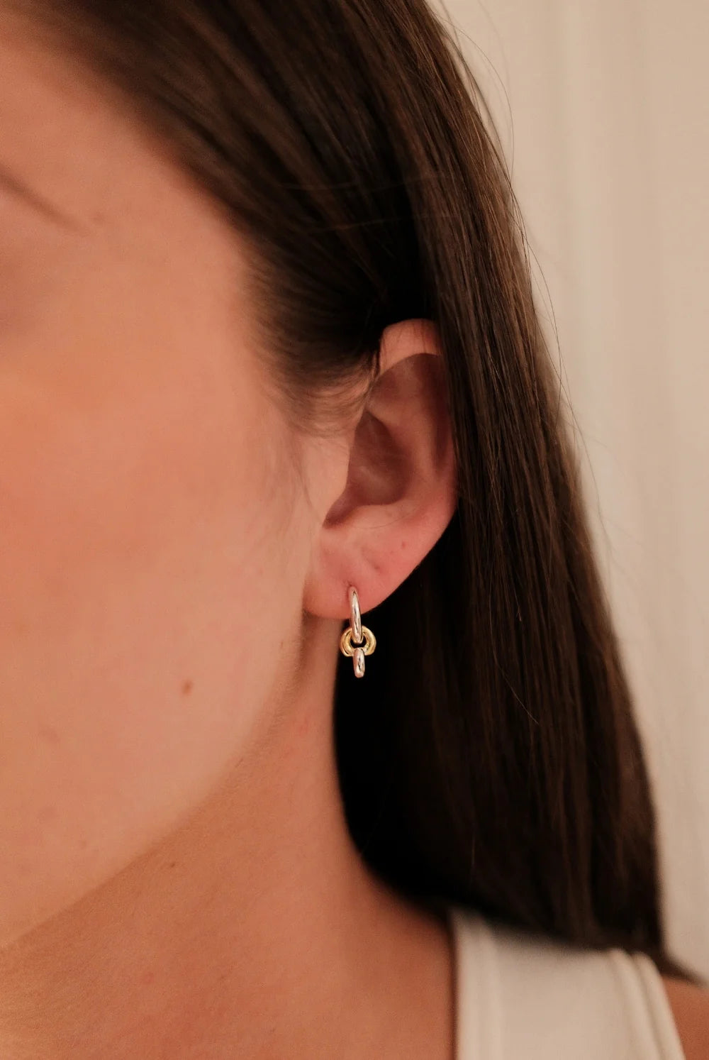 Zafino Daisy Earring - Gold/Silver