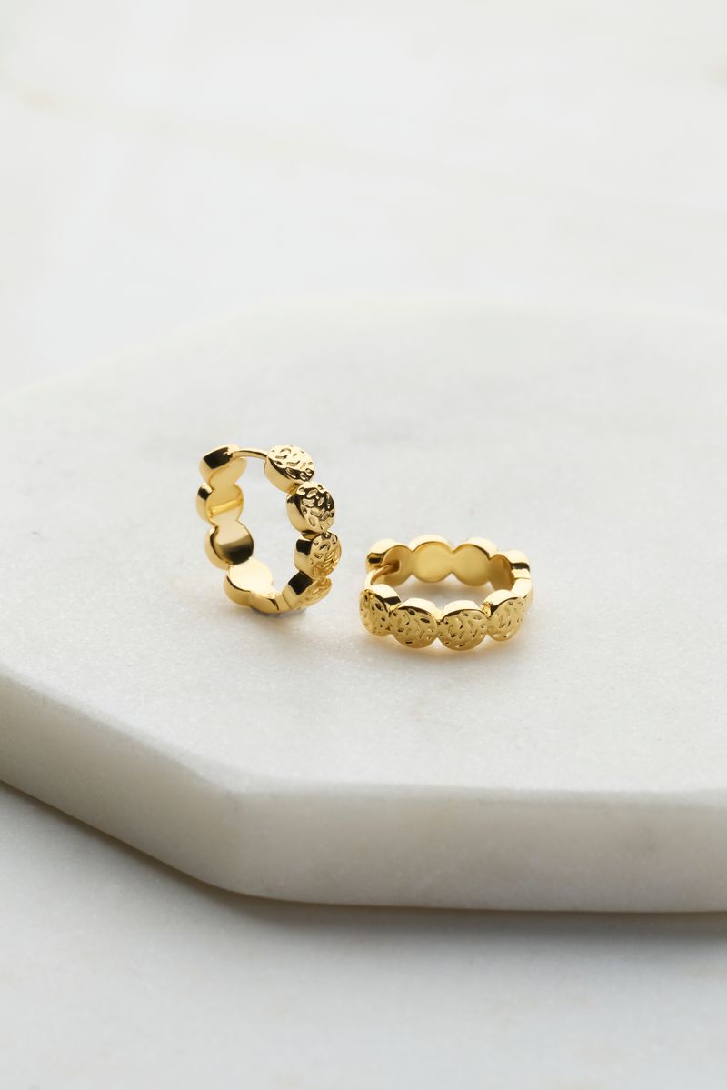 Zafino Josie Hoop - Gold