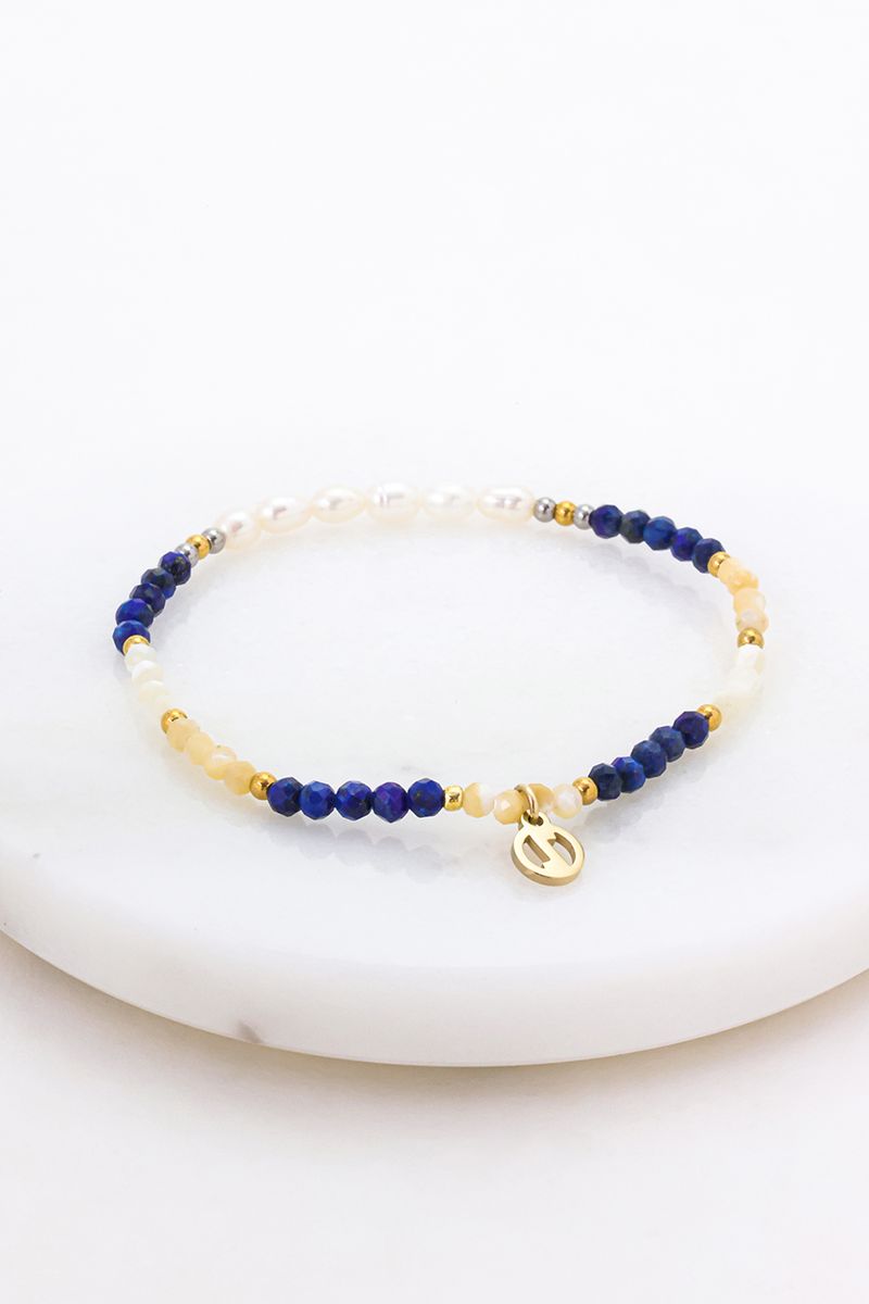 Zafino Tiana Bracelet - Pacific/ Gold