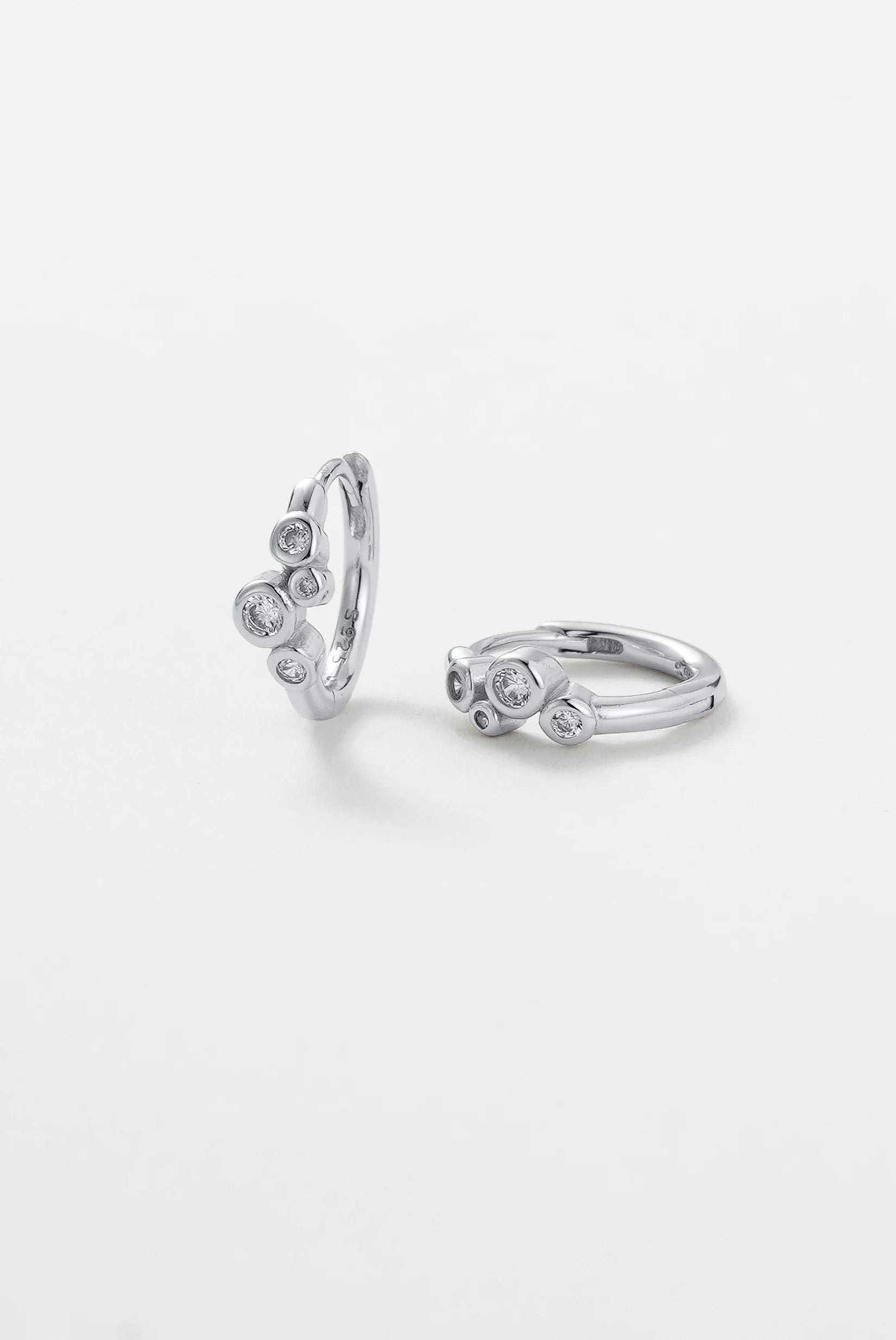 Zafino Amy Huggie-Silver