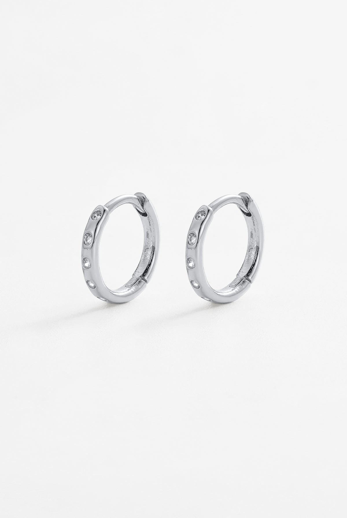Zafino Talia Huggie Silver
