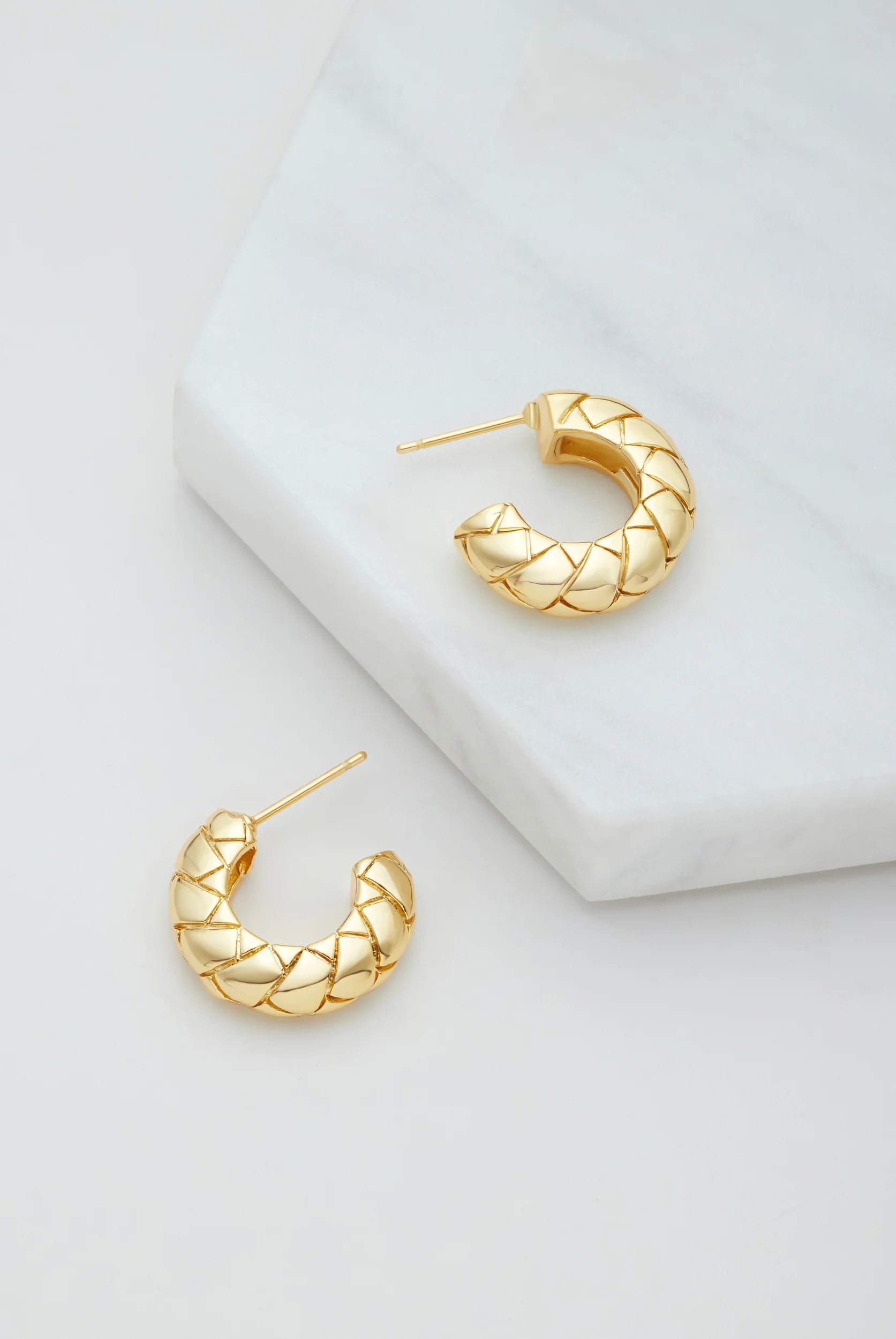 Zafino Briana Hoops - Gold