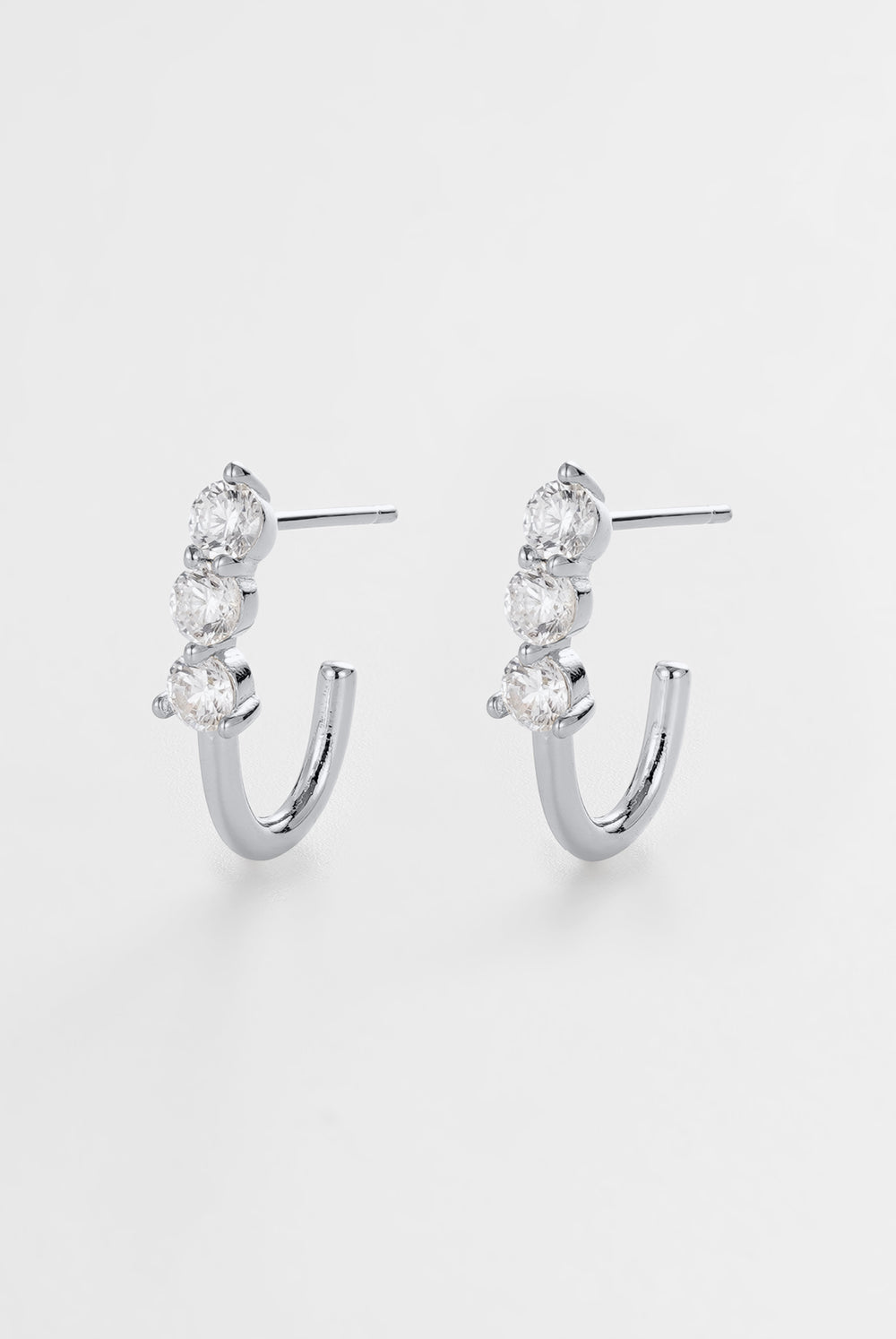 Zafino Mara Hoop - Silver