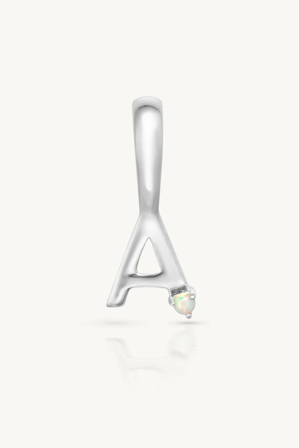 Toni May Initial Silver Charms