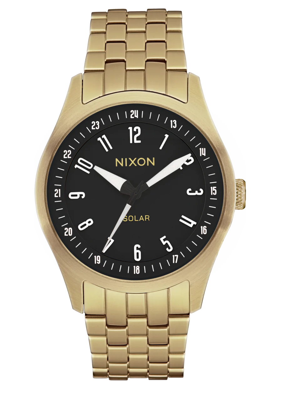 Nixon Echo 38 Gold and Black Watch