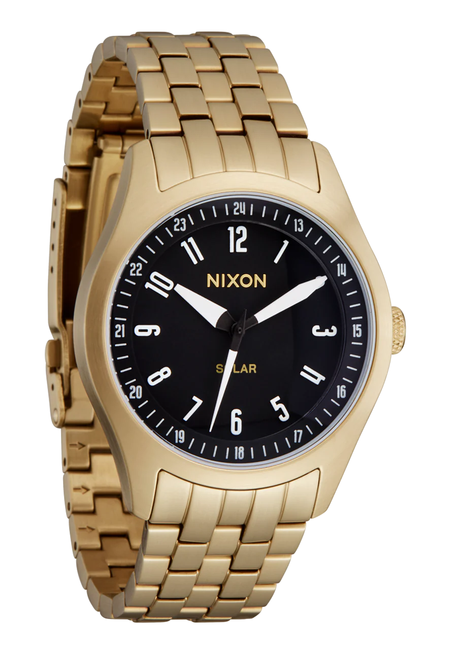 Nixon Echo 38 Gold and Black Watch