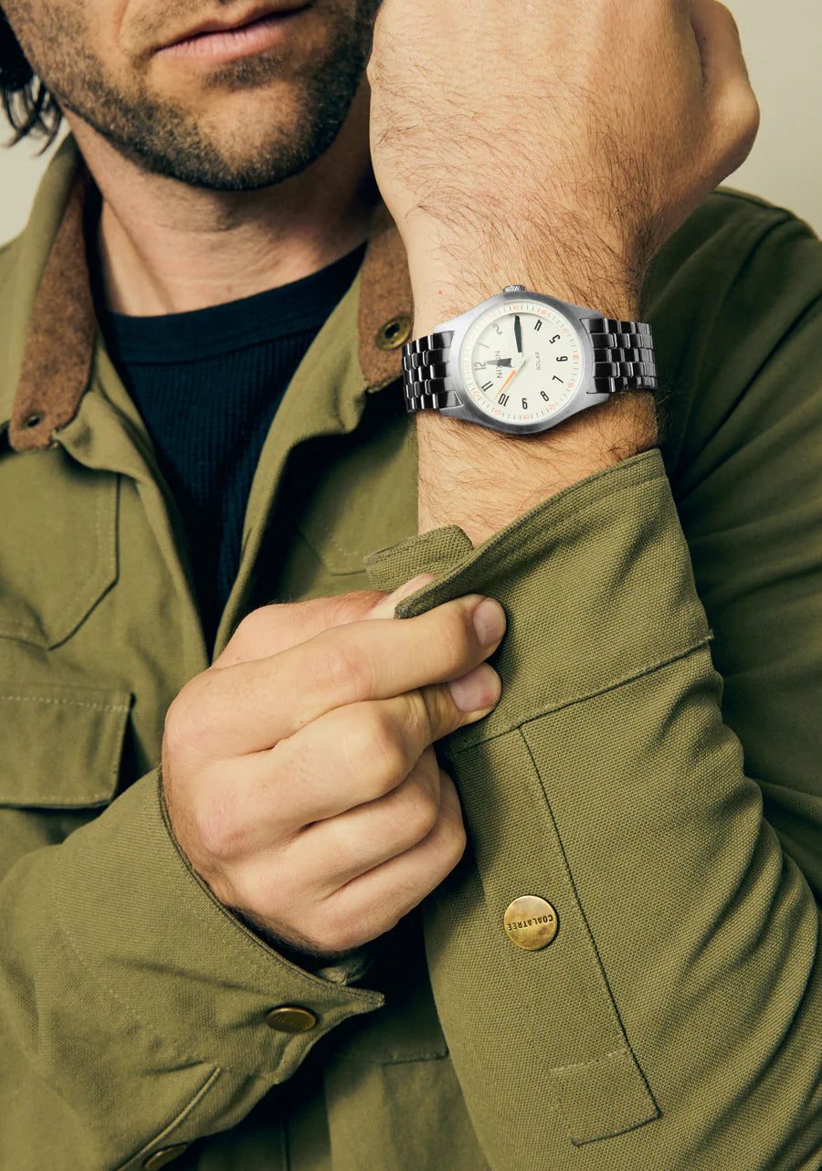 Nixon Echo 38 Silver Cloud Dancer Watch