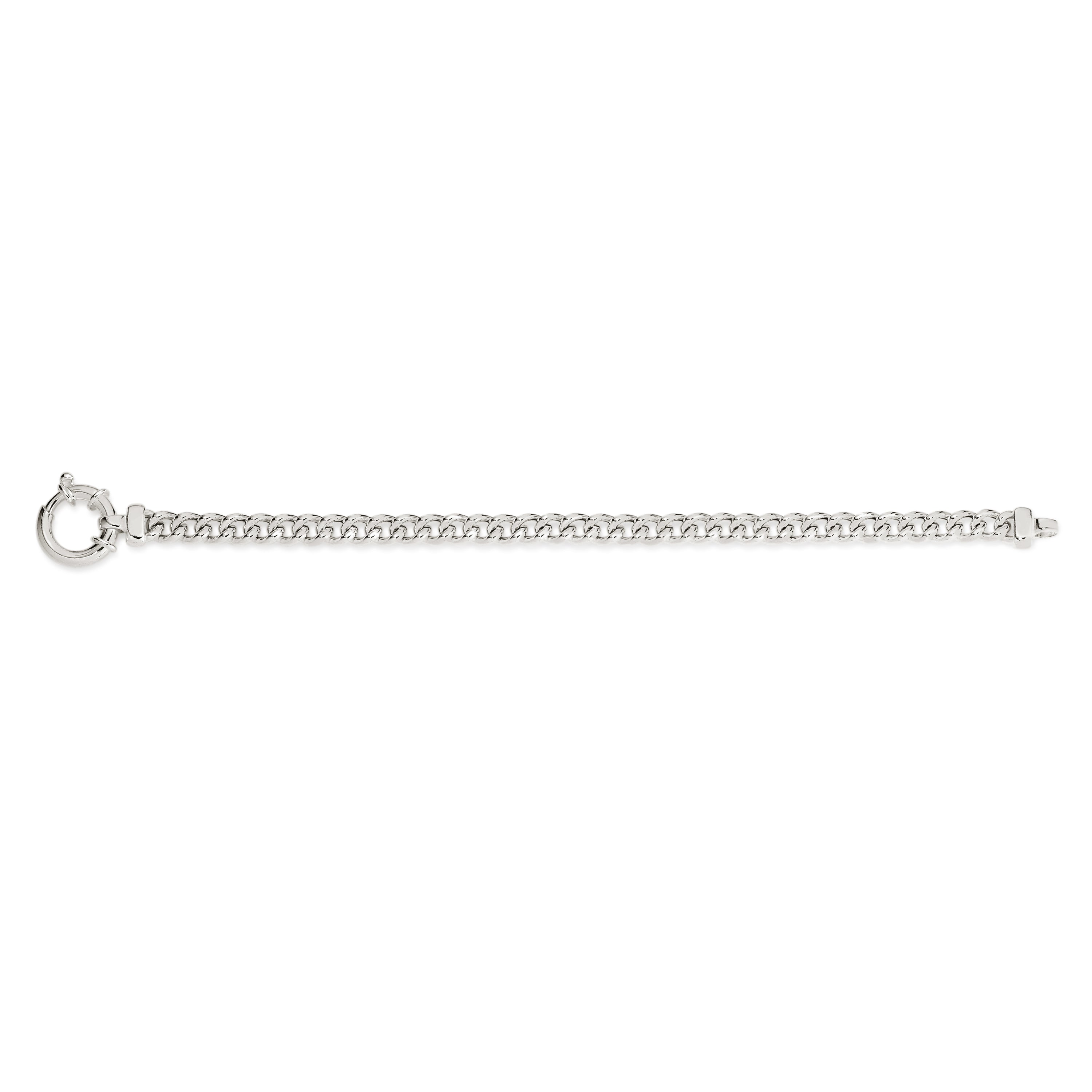 Sterling Silver Curb Bracelet