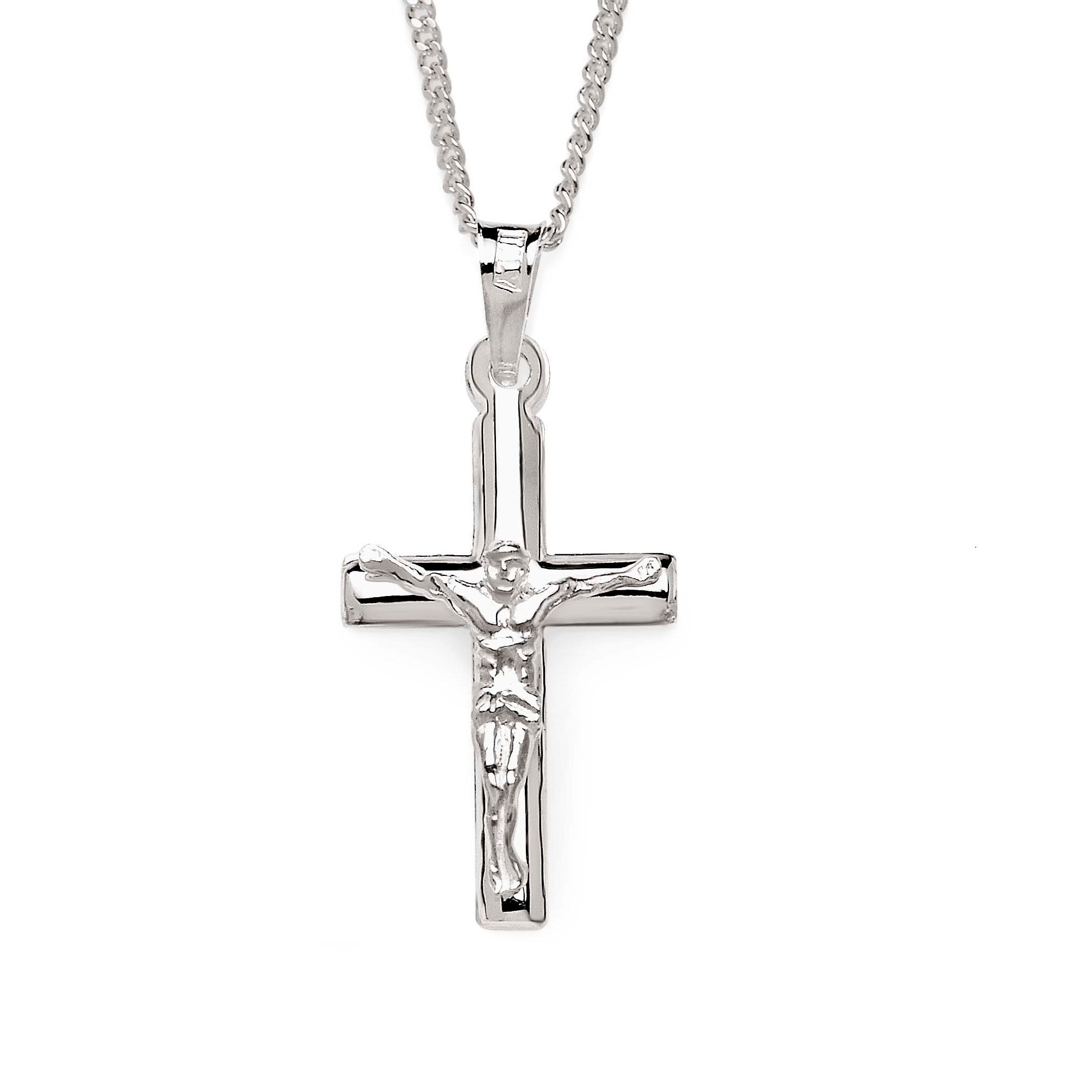 Sterling Silver Crucifix Pendant