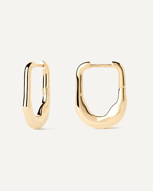 PdPaola Magma Hoop Earrings