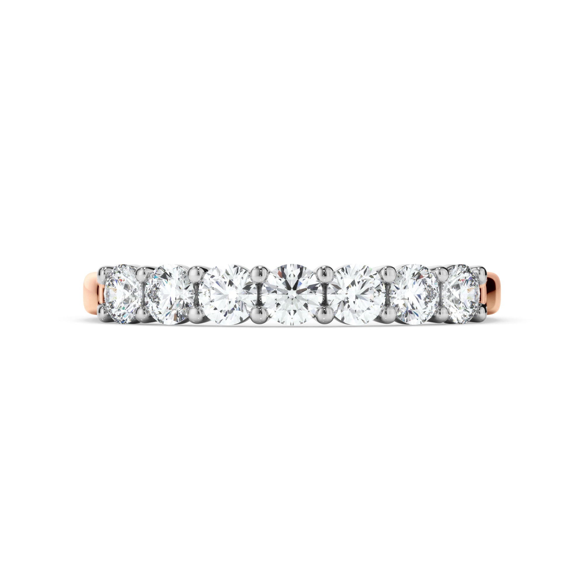 18ct Rose Gold 0.56ct Round Brilliant Cut Diamond Ring