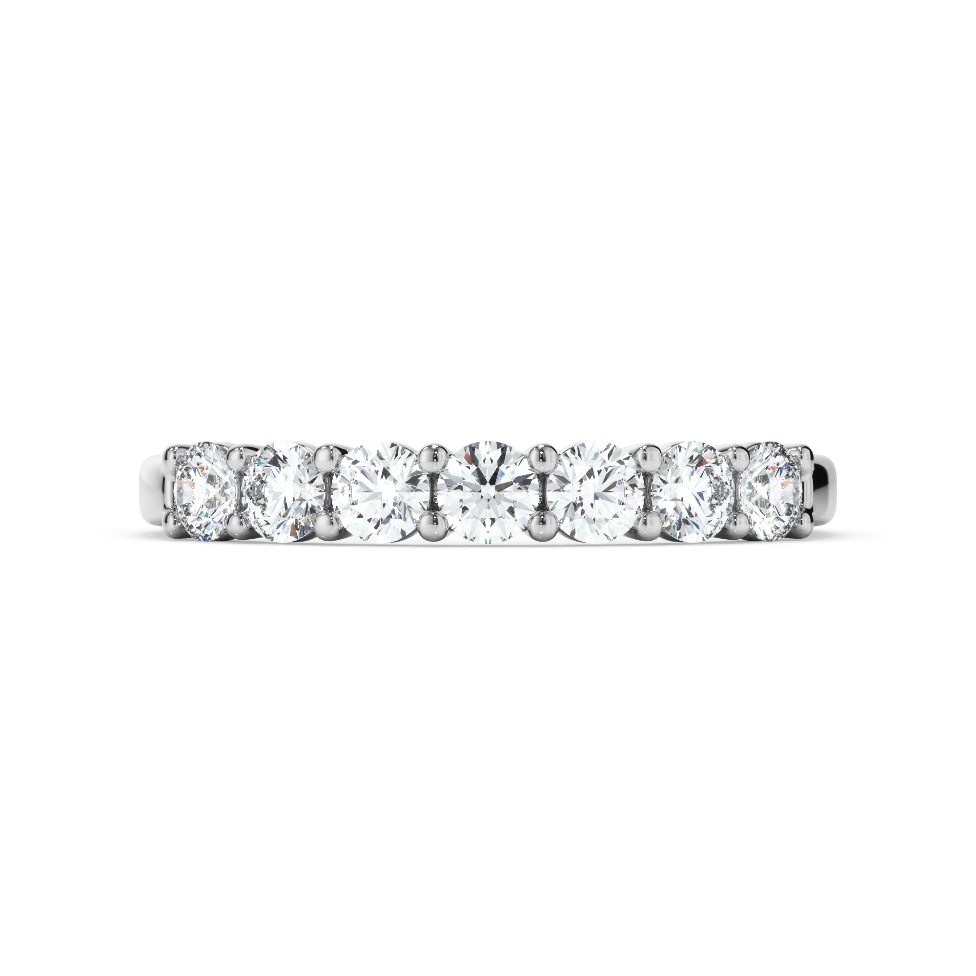 18ct White Gold 0.56ct Round Brilliant Cut Diamond Ring