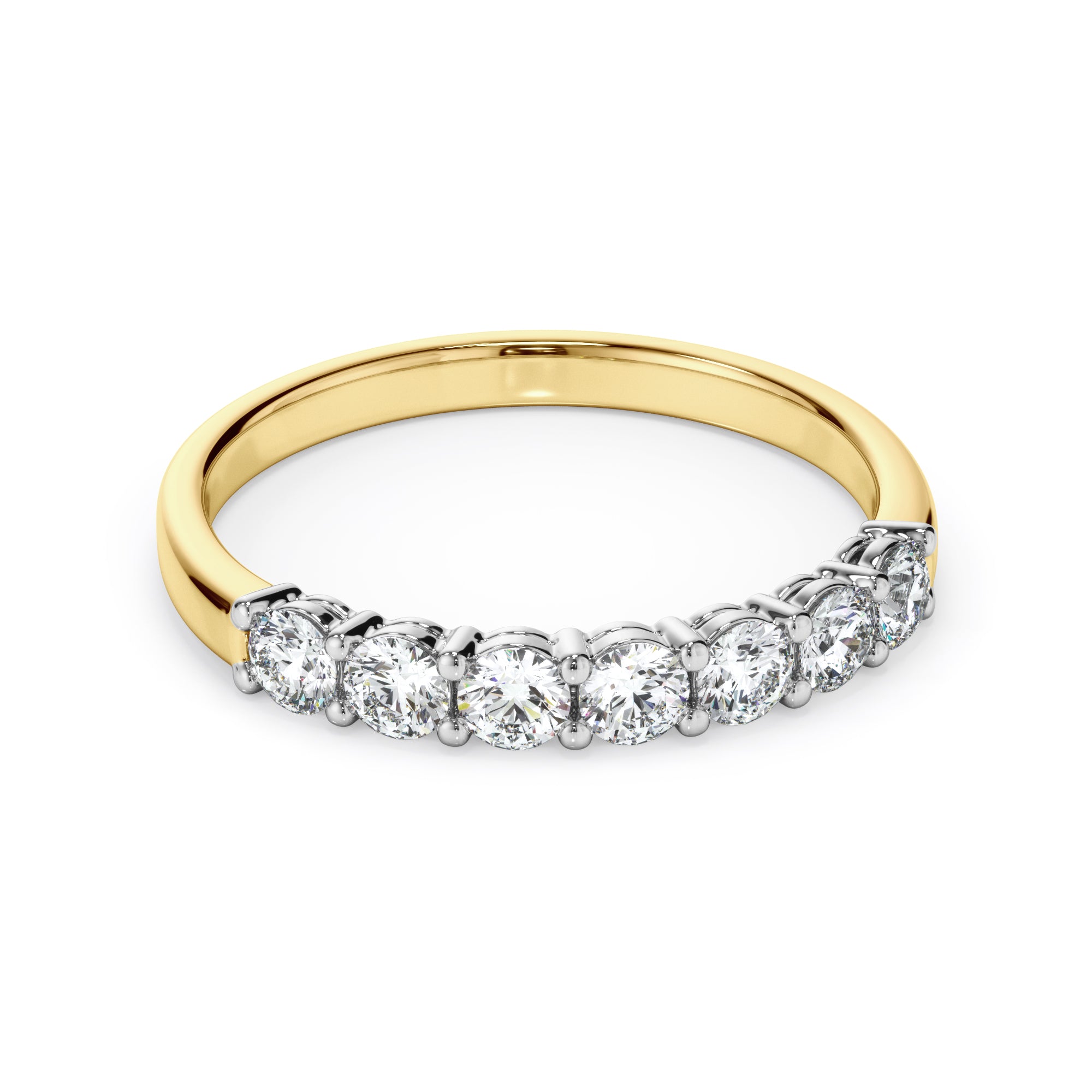 18ct Yellow Gold 0.56ct Round Brilliant Cut Diamond Ring