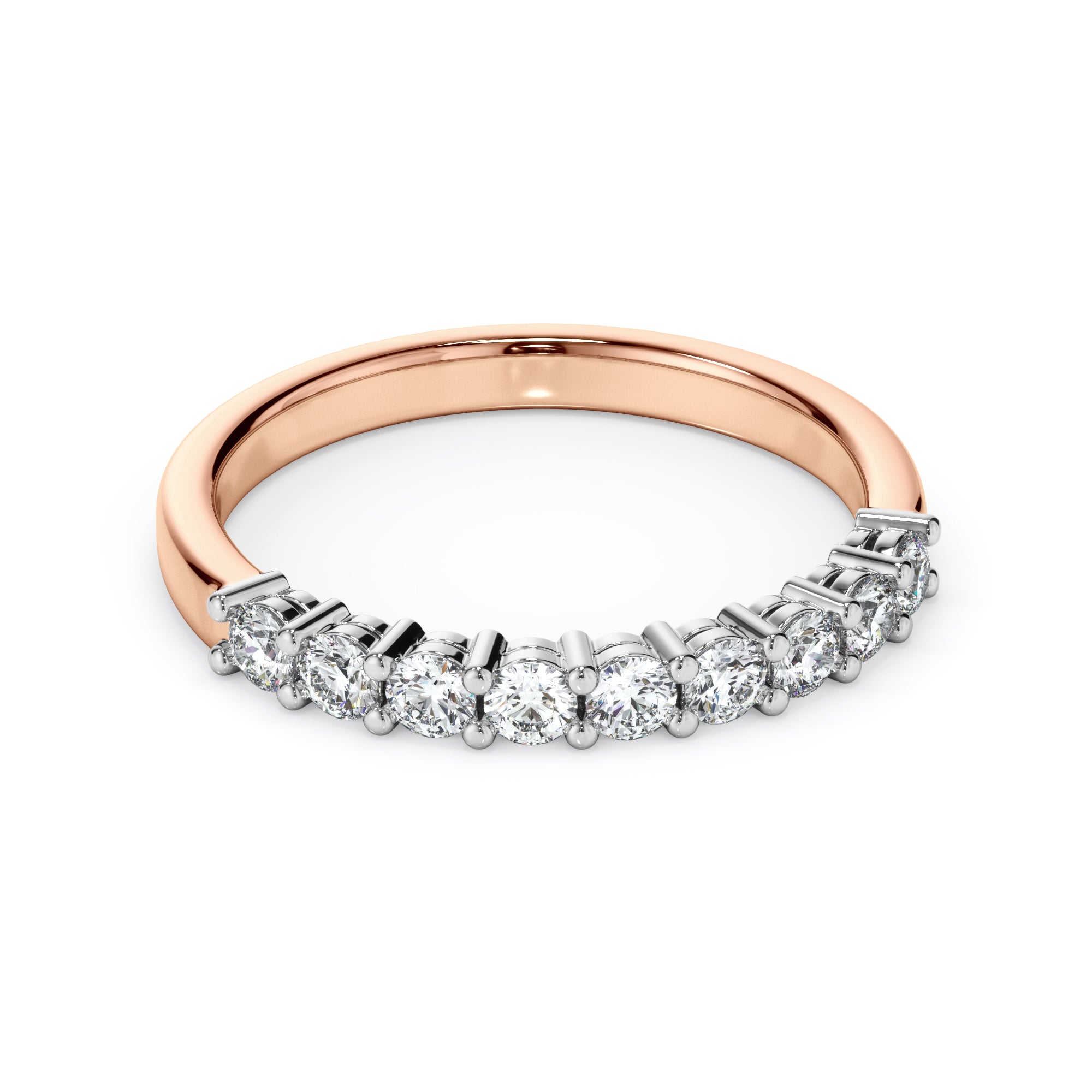 18ct Rose Gold 0.45ct Diamond Ring