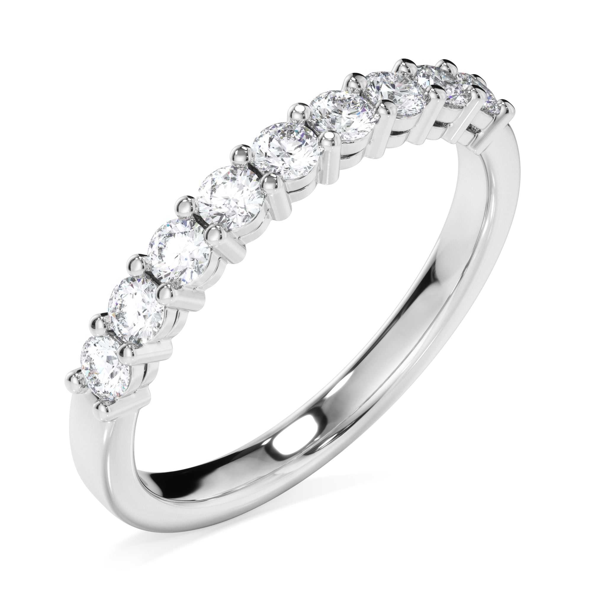 18ct White Gold 0.45ct Diamond Ring