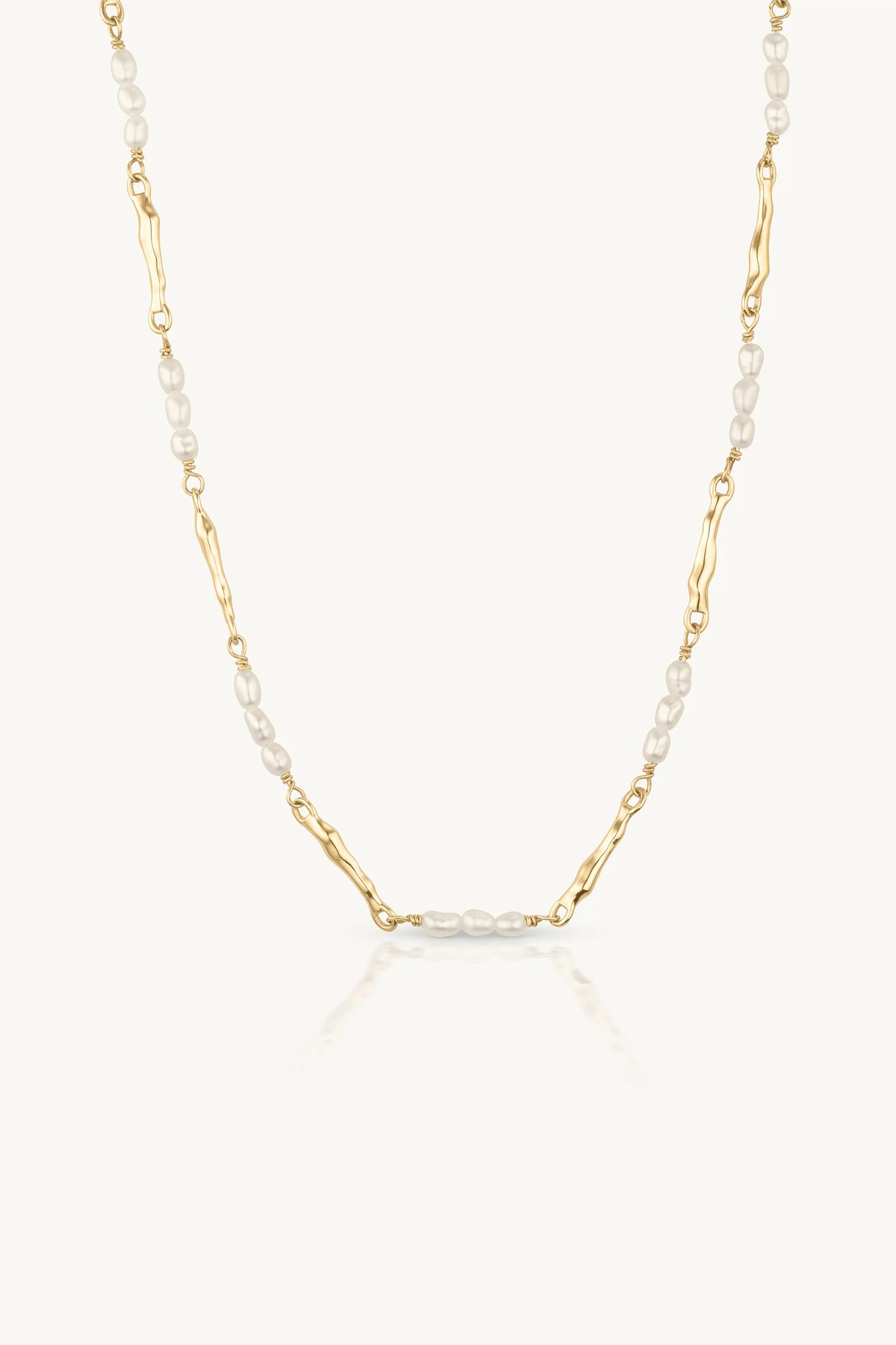Toni May Aphrodite Pearl Gold Necklace