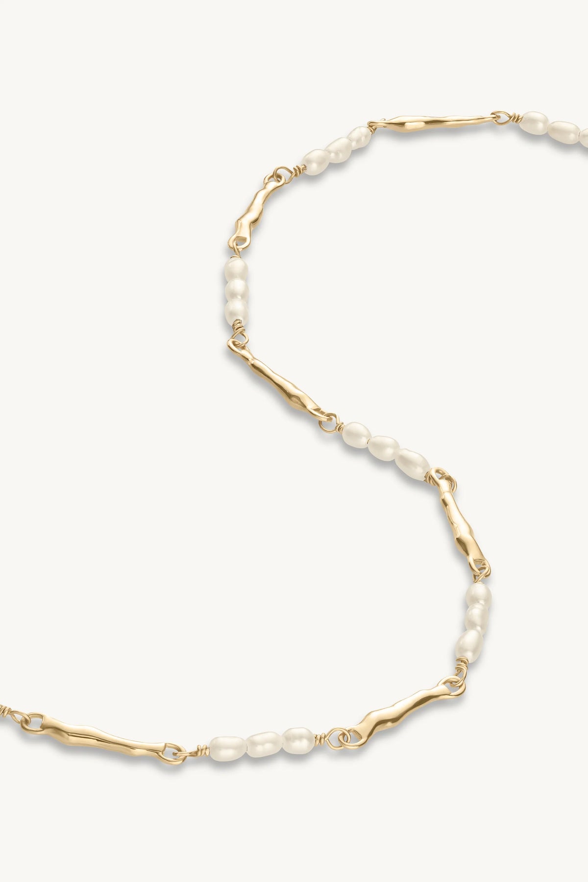 Toni May Aphrodite Pearl Gold Necklace