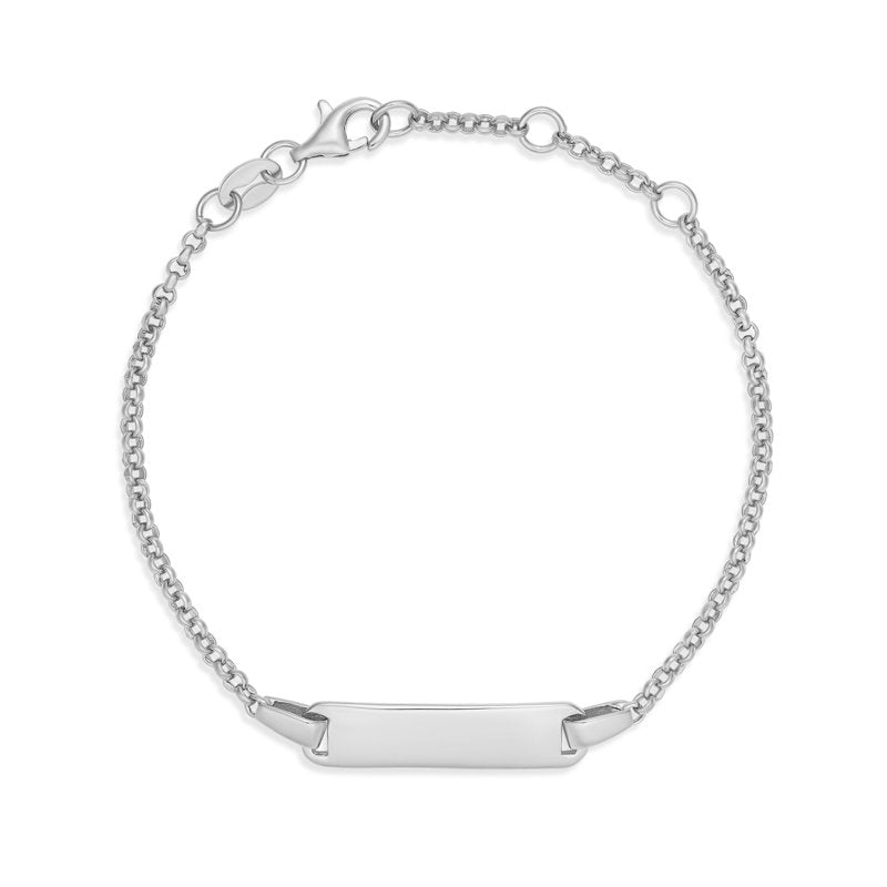 Sterling Silver Jojo Belcher Bracelet with ID