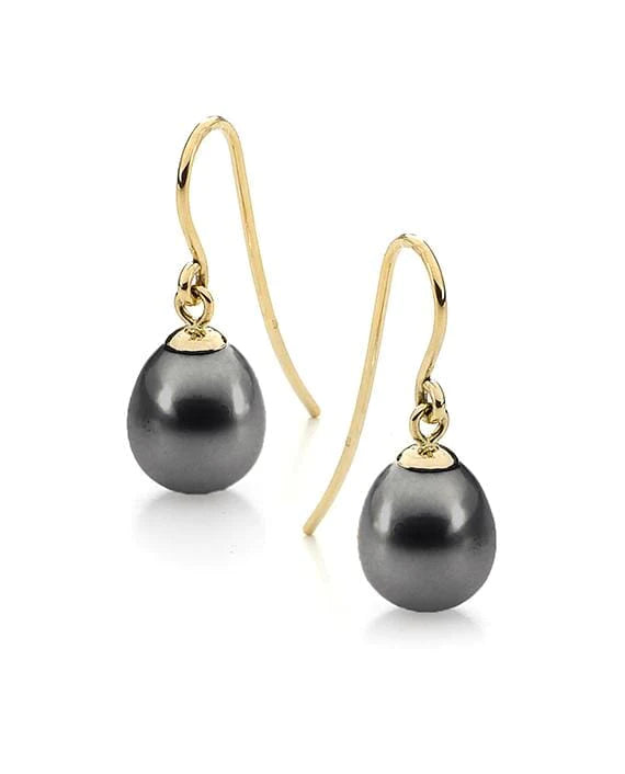9cy Yellow Gold The Moonlight Sonata Earrings