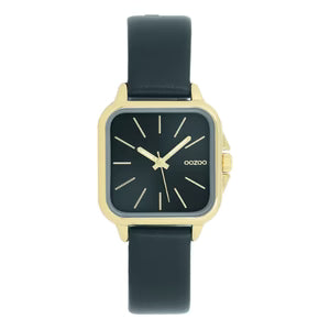 Oozoo Dark Green/Gold Watch