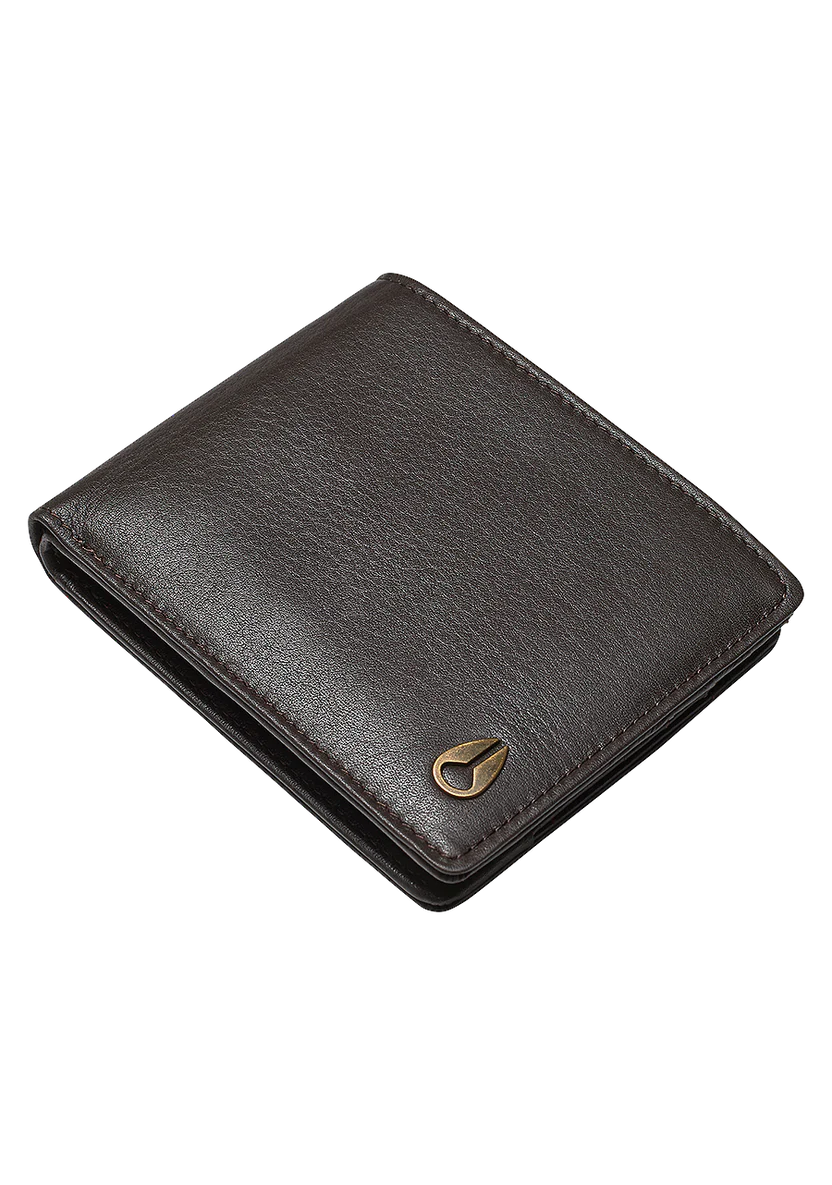 Nixon Pass Leather Brown Wallet