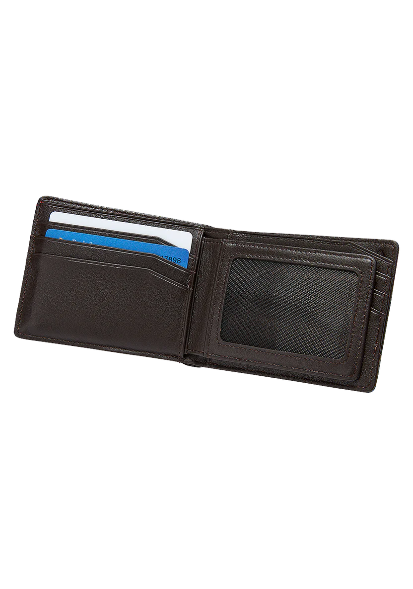 Nixon Pass Leather Brown Wallet