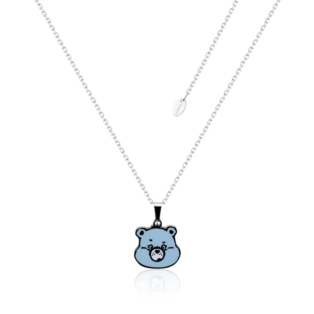 Couture Kingdom ECC Care Bears Grumpy Bear Enamel Necklace