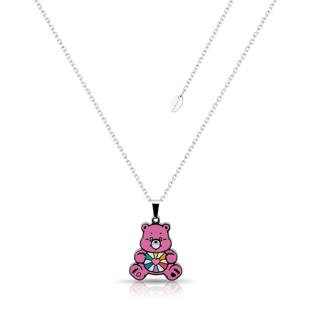 Couture Kingdom ECC Care Bears Hopeful Heart Bear Necklace