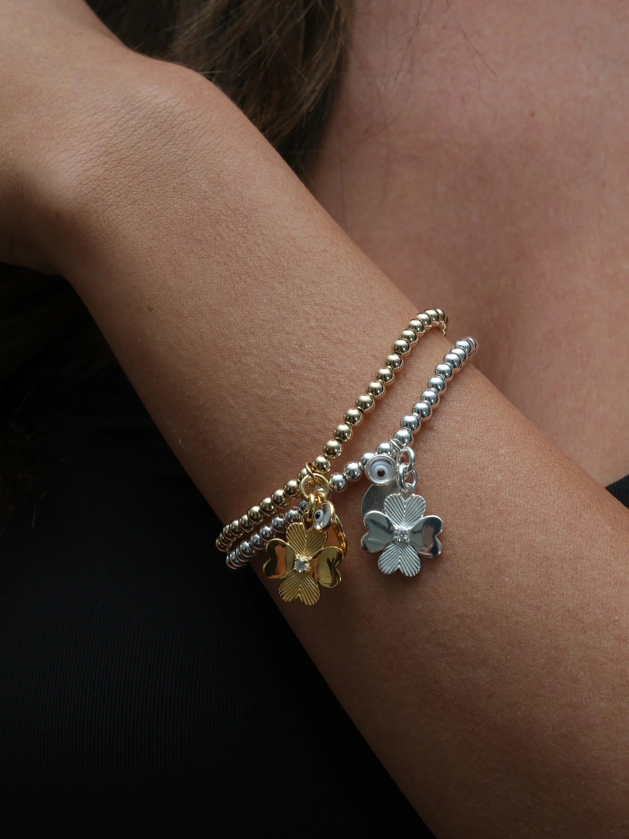 Sue Sensi My Four Leaf Clover Bracelet