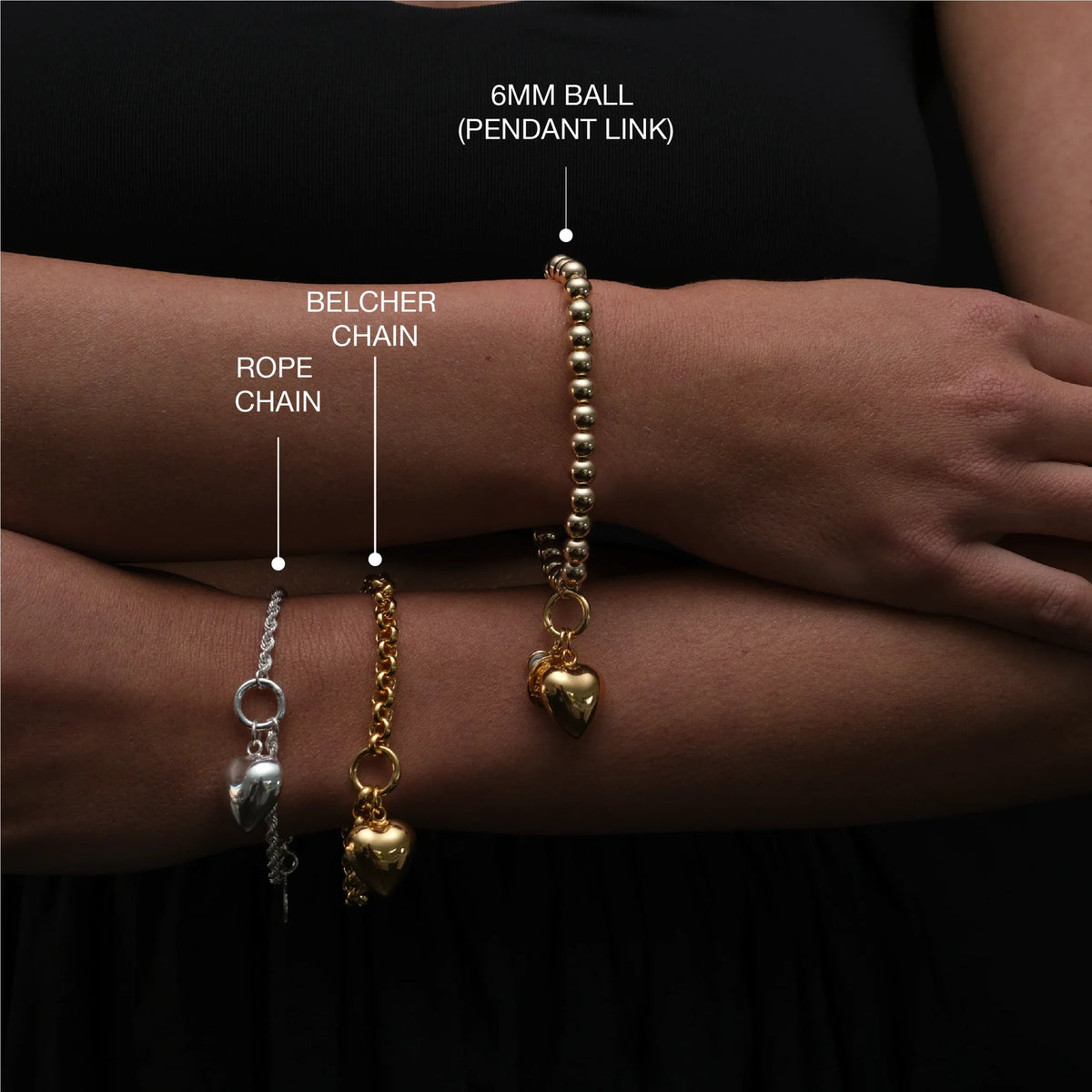 Sue Sensi Love You Too Bracelet