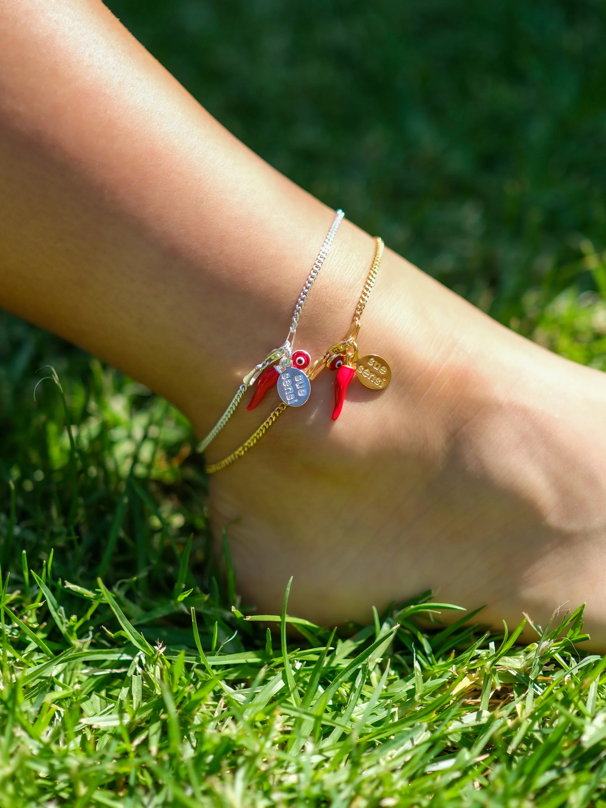 Sue Sensi Chilli Colours Anklet