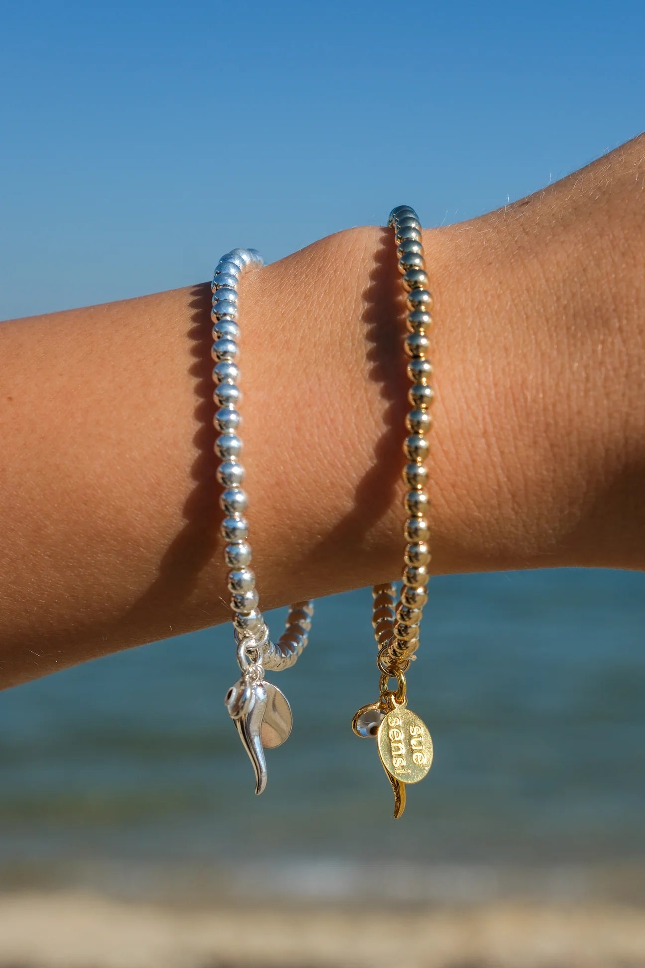 Sue Sensi Charming Chilli Bracelet 4mm Ball