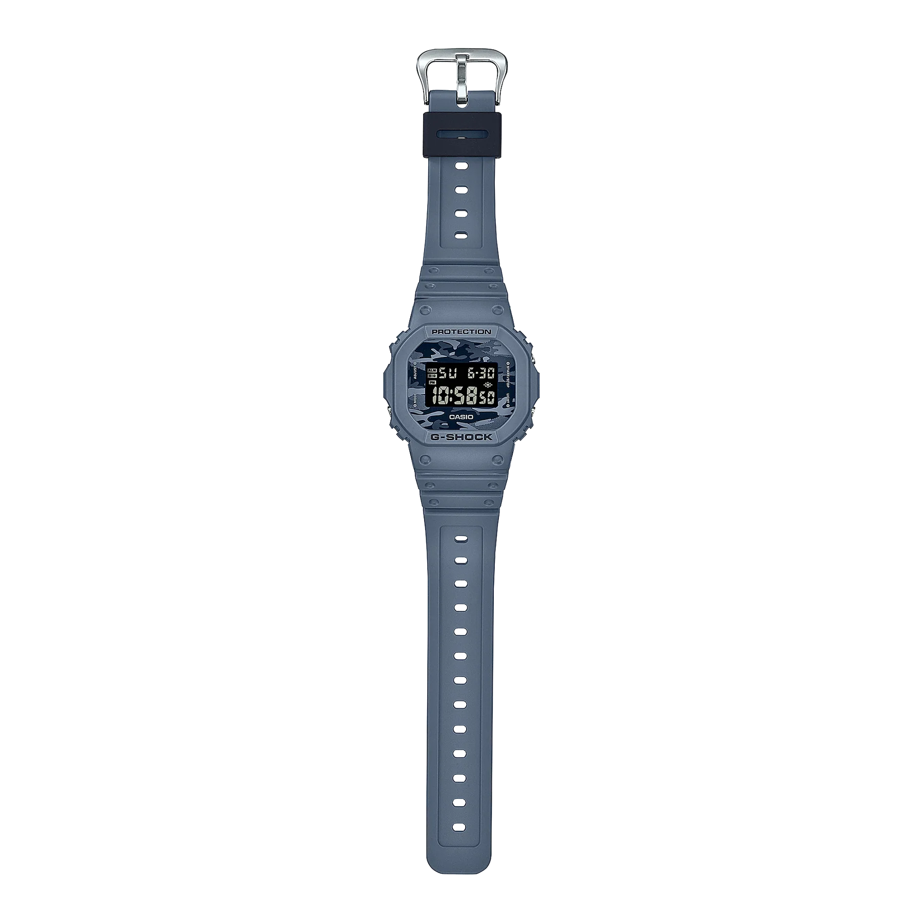 G-Shock Digital Camo Blue Watch DW5600CA-2D