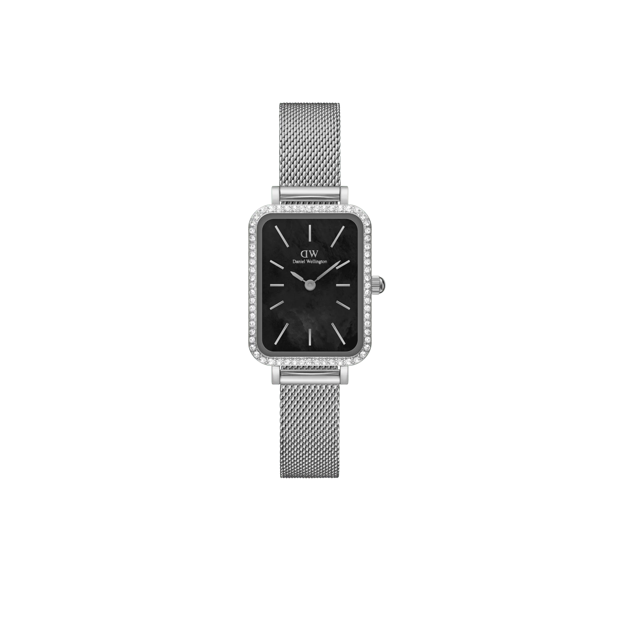 Daniel Wellington Quadro Lumine Bezel Sterling Black MOP