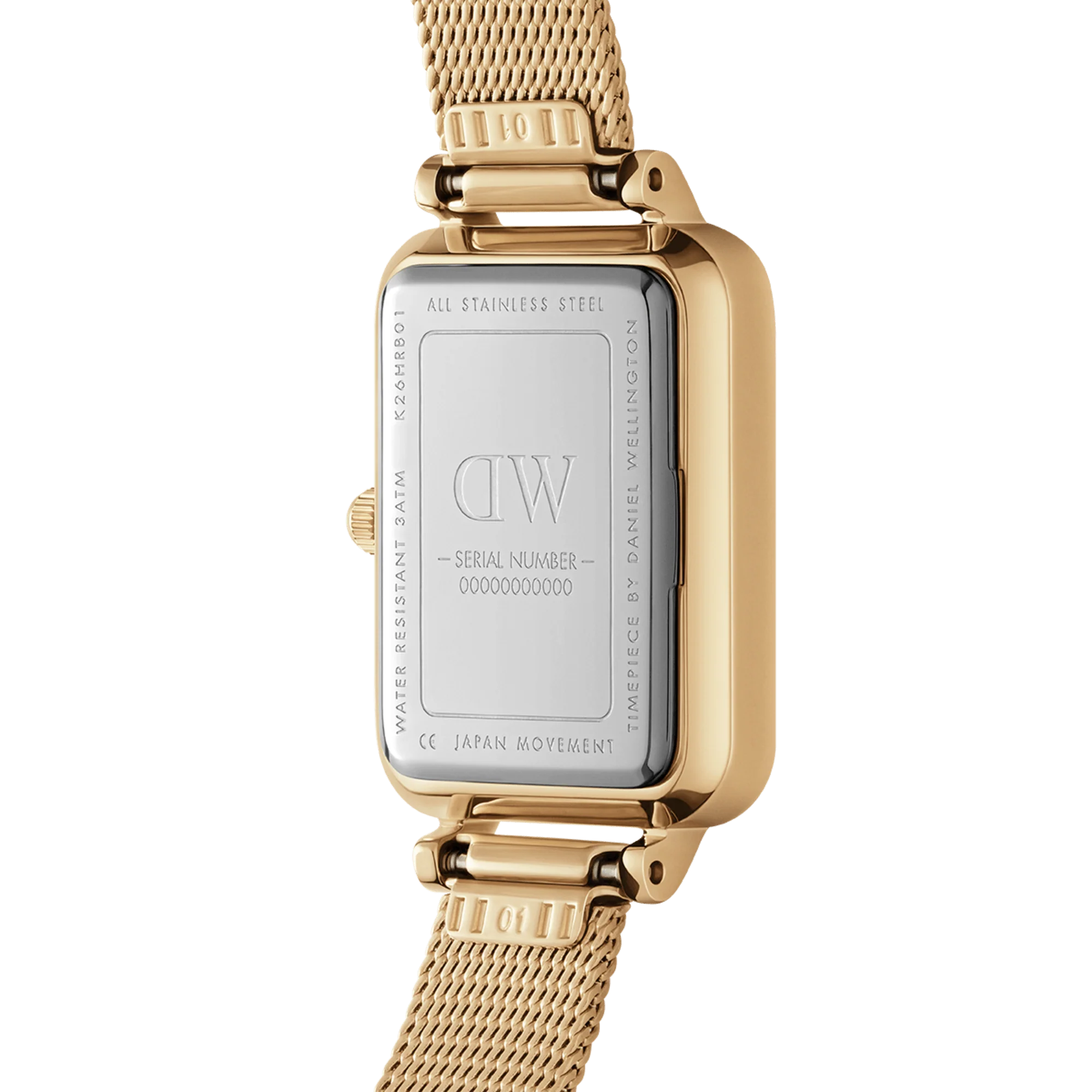 Daniel Wellington Quadro Lumine Bezel Evergold MOP