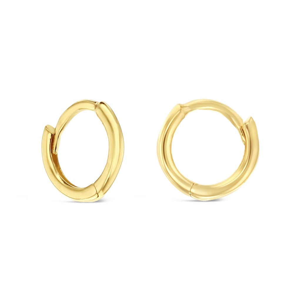 9ct Yellow Gold 6mm Mini Huggies