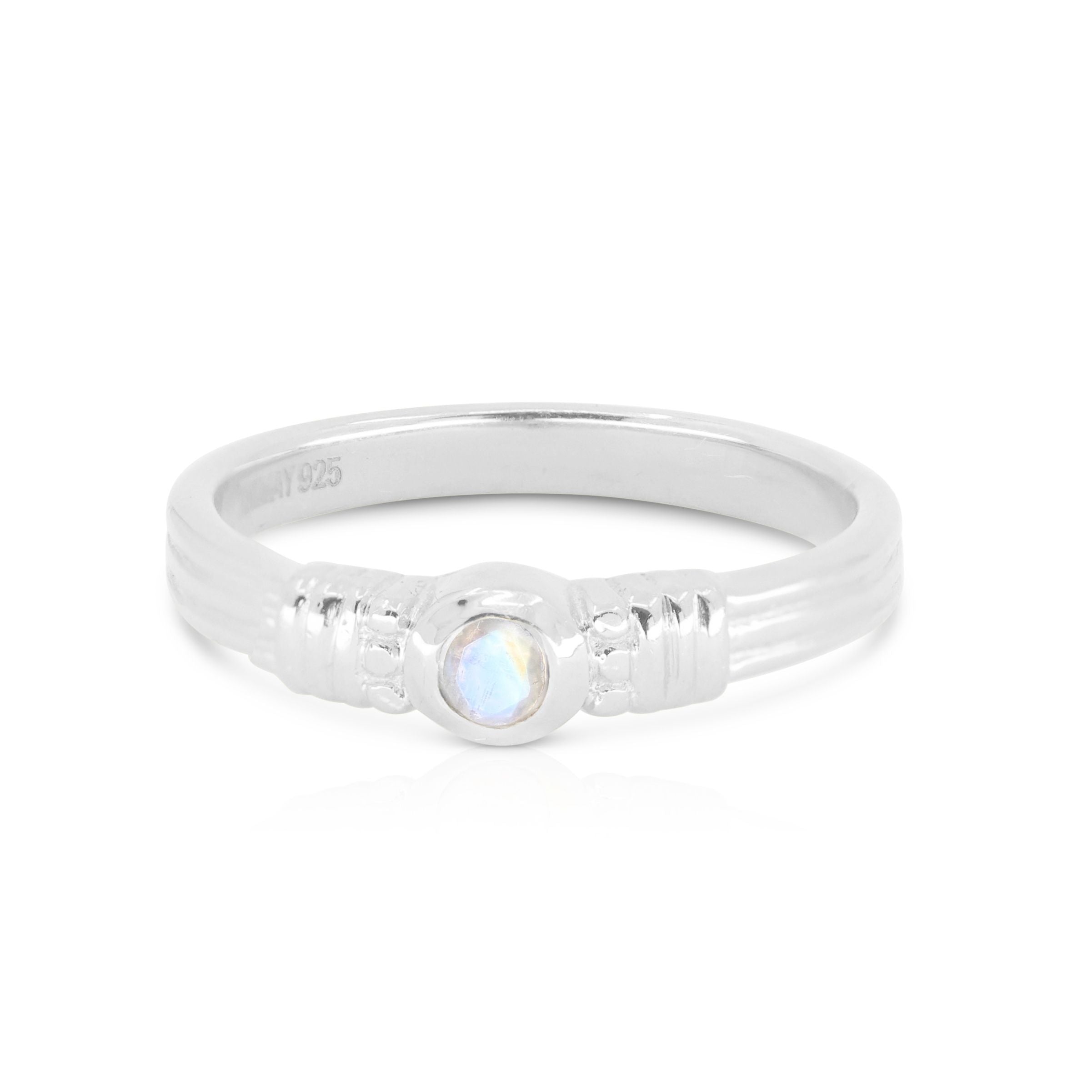 Toni May Rana Moonstone Silver Ring