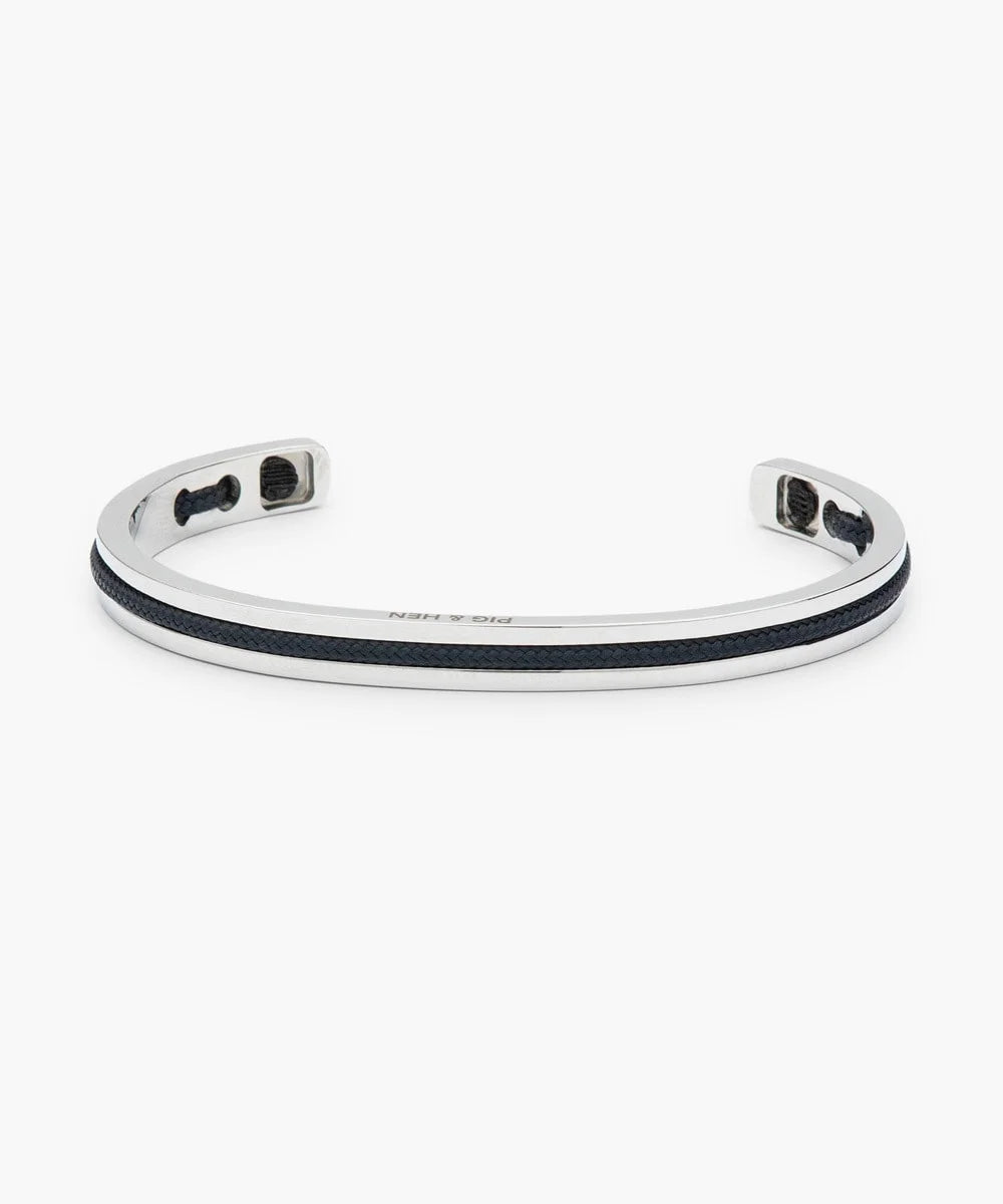 Pig and Hen Navarch 6mm Navy | Silver