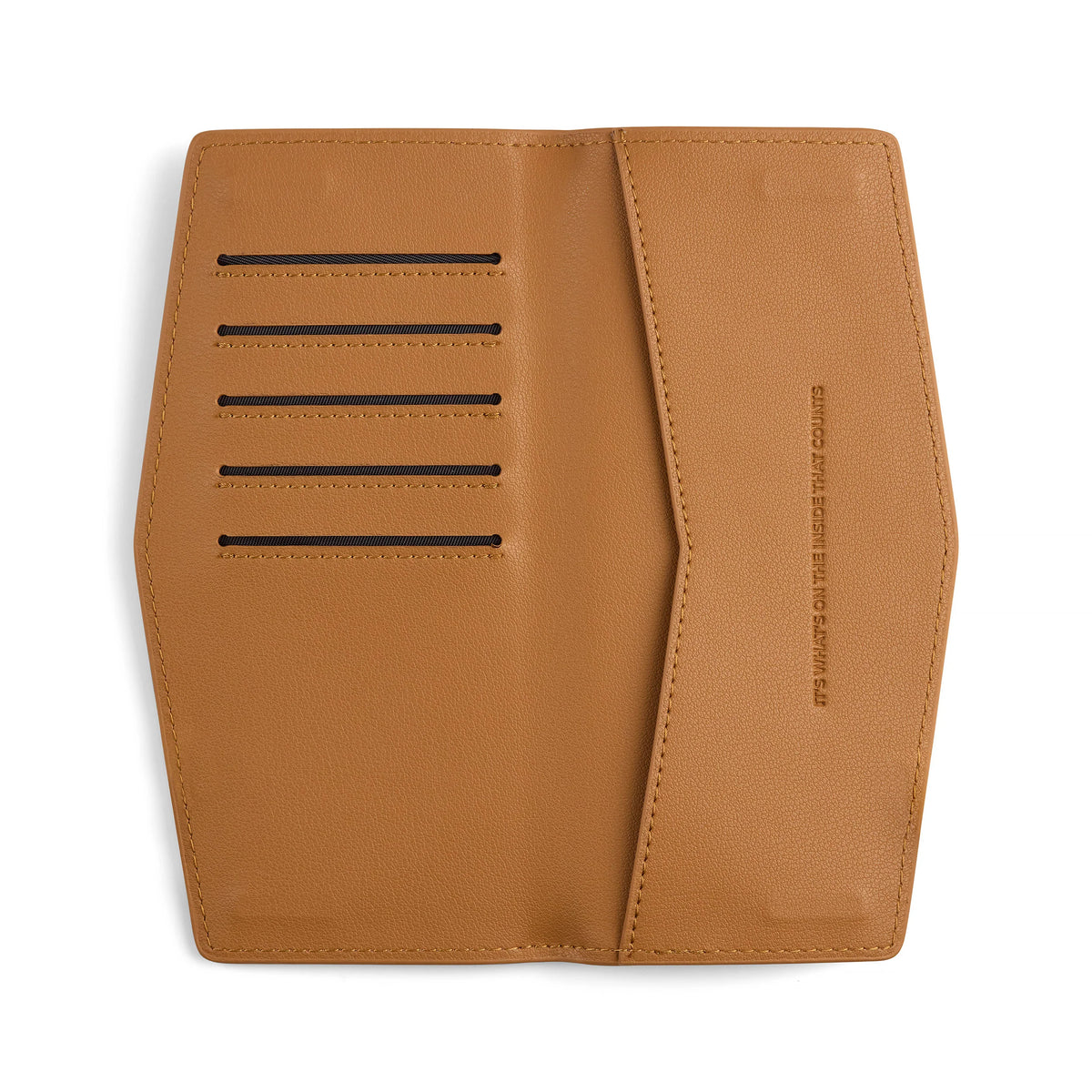 Fox and Leo Slimline Wallet - Tan