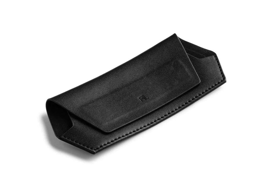 Fox and Leo Glasses Case- Black