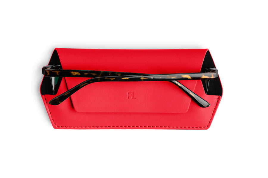 Fox and Leo Glasses Case- Poppy
