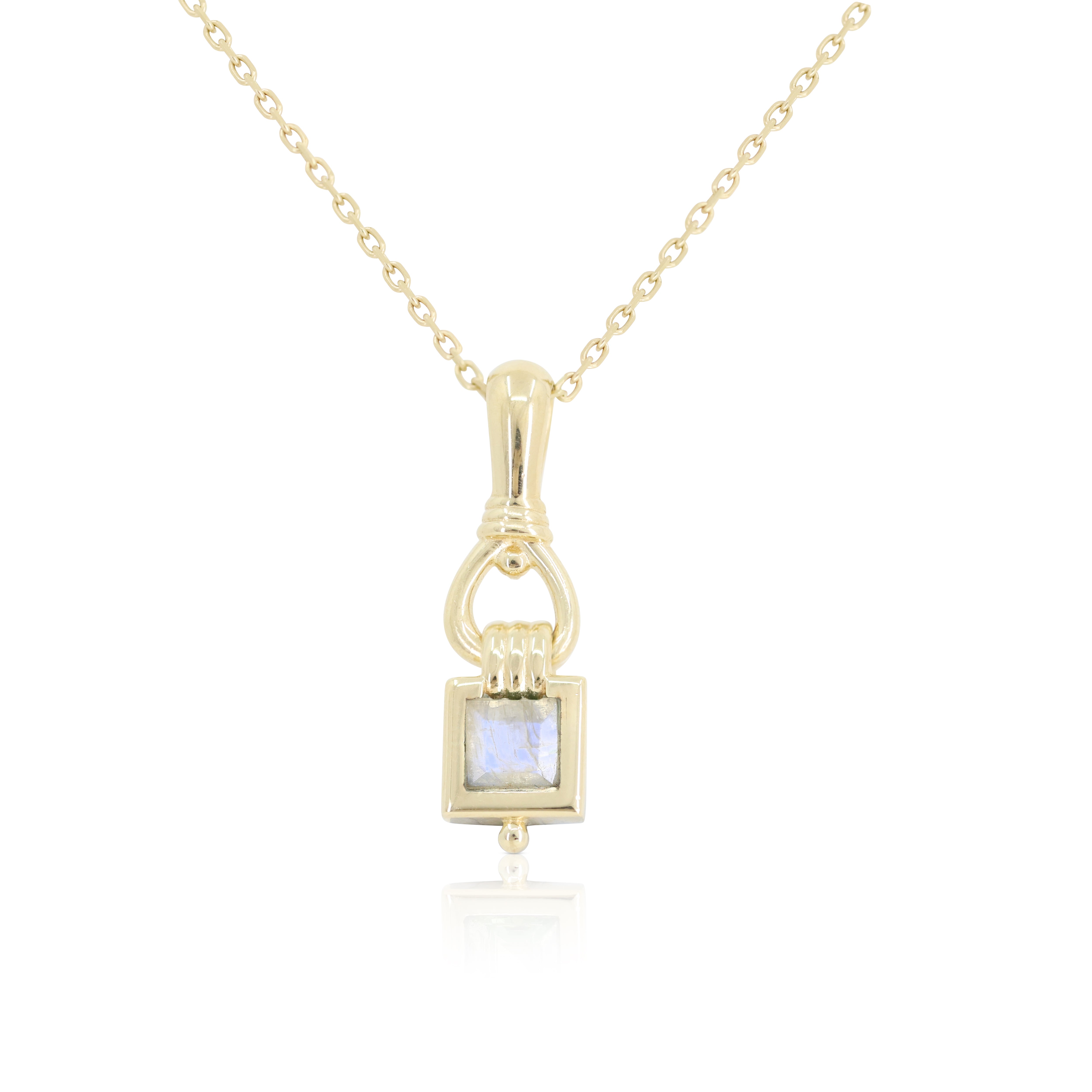 Toni May Freya Moonstone Gold Necklace