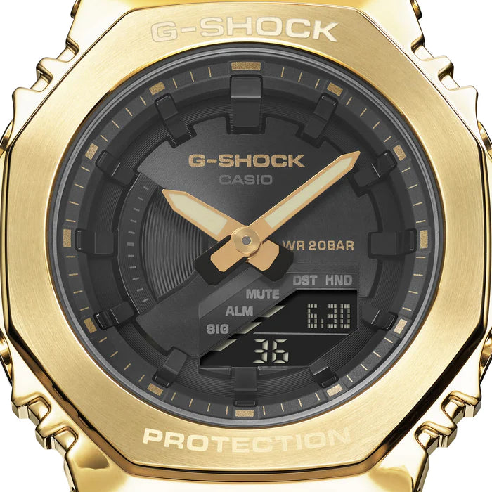 G-Shock GMS2100GB1A gold Duo Mid Size Watch