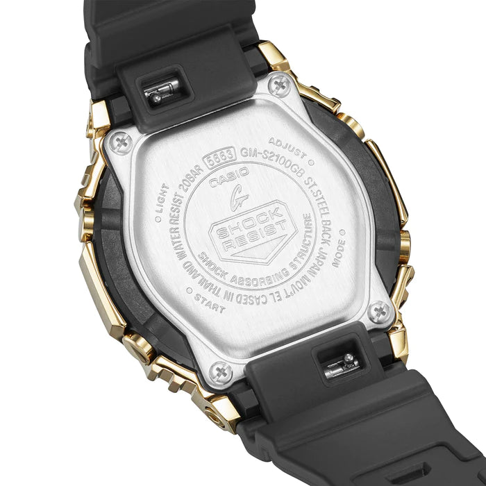 G-Shock GMS2100GB1A gold Duo Mid Size Watch